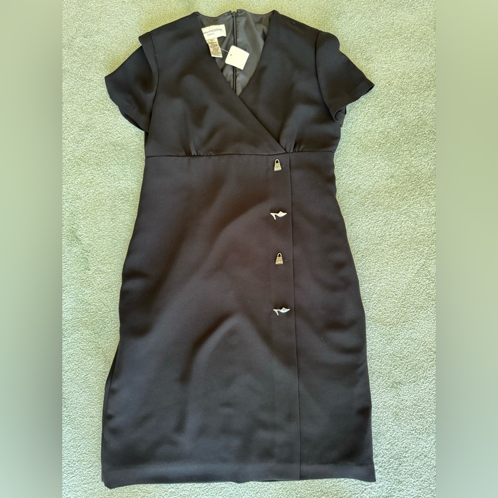 Vintage black Evan Picone dress